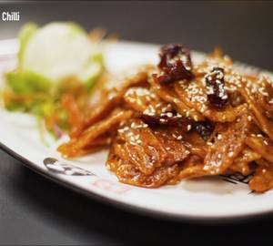 Crispy Honey Chilli Lotus Stem