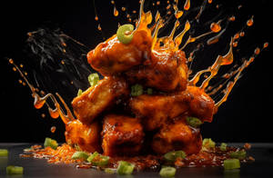 Korean Spicy Wings [5 Pieces]