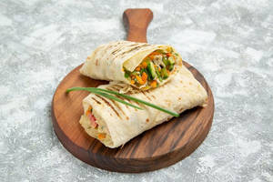 Baked Mexican Veg Wrap
