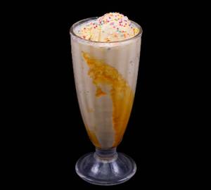 Mango ice cream milk shake