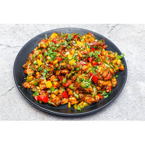 Crispy Corn with Bell Pepper Style