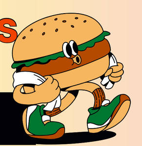Burger Junior - Allu Tikki Burger
