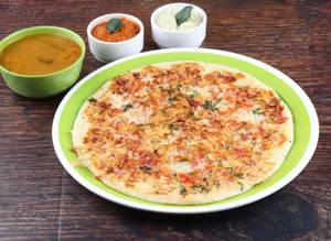 Onion Tomato Uttapam