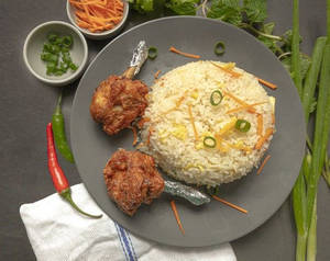 Special Chicken Fried Rice + Chicken Lollipop
