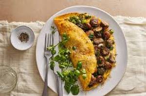 Mushroom Omelette