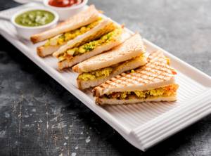 Achari Paneer Tikka Sandwich