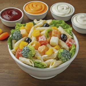 Fruit Cocktail Pasta Salad