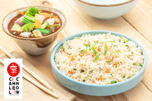 Kung Pao Vegetables And Burnt Garlic Fried Rice