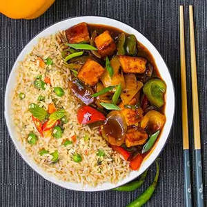Combo Fried Rice with Cheese Chilli