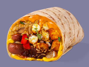 7 Layer Burrito Roll - Veg