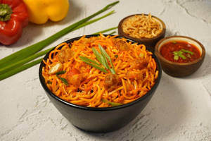 Schezwan Chicken Noodles