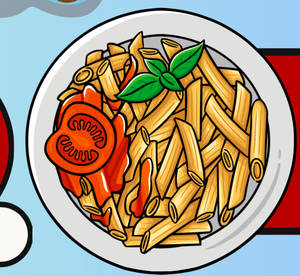 Pasta Lal + Cheese Garlic Bread + Vanill Milk Shake + Toy (kids Meal)
