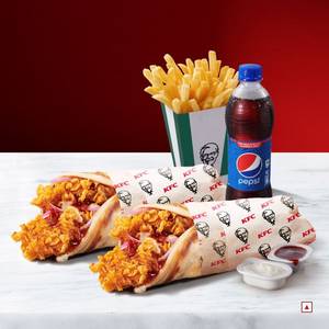 Double Chicken Roll Meal for 2
