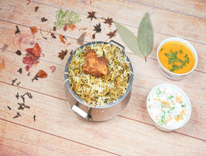 Gongura Chicken Biryani