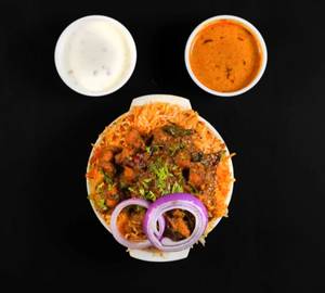 Boneless Fry Piece Chicken Biryani