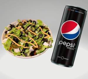 Paneer Salad & Zero Pepsi Combo