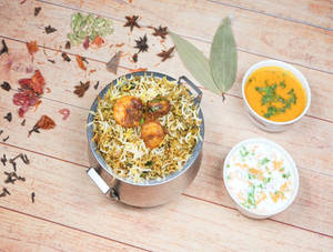 Gongura Prawn Biryani
