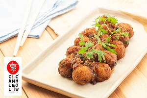 Veg Balls In Manchurian Sauce