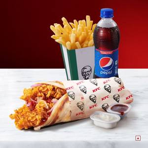 Double Chicken Roll Meal for 1