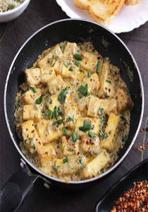 Cottage Cheese Butter Garlic - Gravy