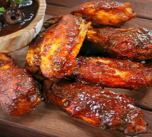 Barbeque Chicken Wings (4 Pcs)