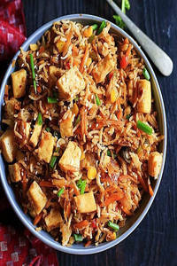 Paneer Ginger Fried Rice