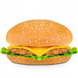 Veg Crunchy Patty N Cheese Burger