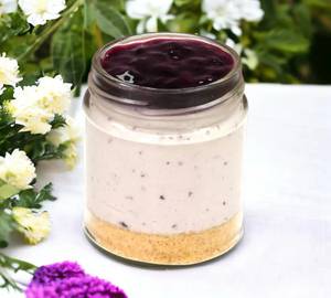 Blueberry Cheesecake Jar