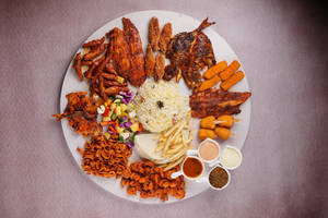 Mixed Sea Food Platter Full