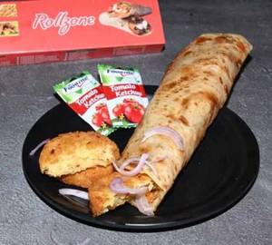 Aloo Tikiya Roll