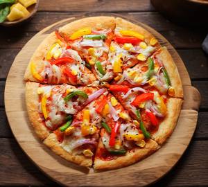 Simple veg pizza
