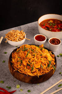 Chicken Combination Rice Noodles
