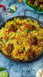 Seekh Kebab Biryani