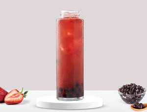 Strawberry Bubble Iced Tea