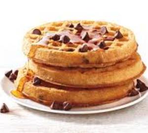 Choco chip waffle                           