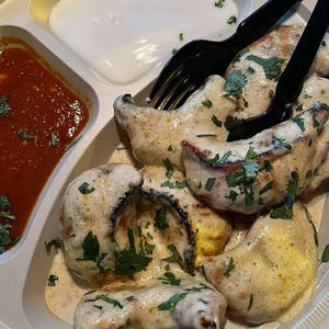 Afghani Paneer Momos - 8 Pcs