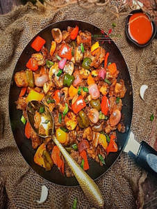 Honey Chilli Mushroom - Dry