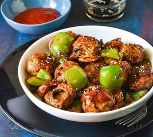 Chilli mushroom dry