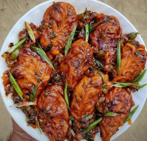 Paneer Chilli Momo - Dry - 8 Pcs