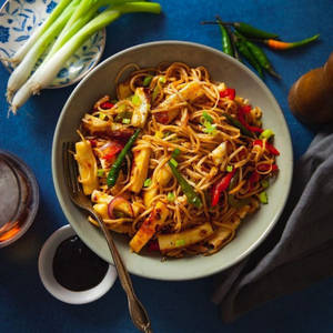 Paneer Chilli Garlic Noodles