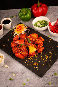 Chicken Hot Garlic Dry
