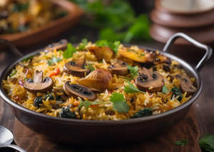 Mushroom Biryani