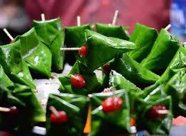 Mint dry fruit paan