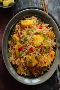 Paneer Pineapple Fried Rice