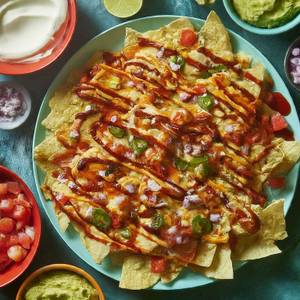 Tandoori Cheesy Nachos