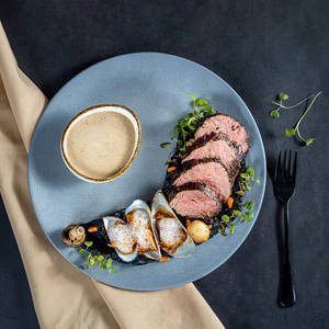 Steak And Prawns
