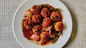 Chicken Honey Chilli Momos [6 Pcs]