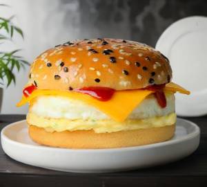 Classic Egg Red Cheese Burger
