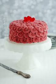 Kashmiri rose cake