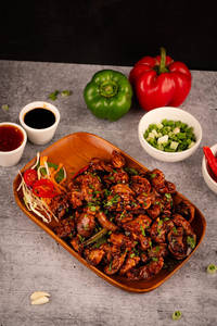 Mushroom Chilly Dry
